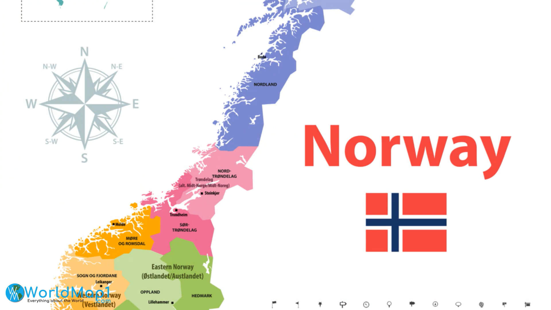NATO Member Norway Map